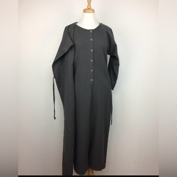Black Crane Flannel Jumpsuit size xs - Picture 1 of 7